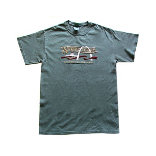 Gateway Arch Old St. Louis Pine T-Shirt