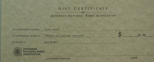 Store Gift Certificate-$20.00