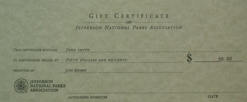 Store Gift Certificate-$50.00