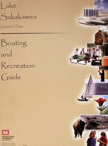 Lake Sakakawea Boating and Recreation Map