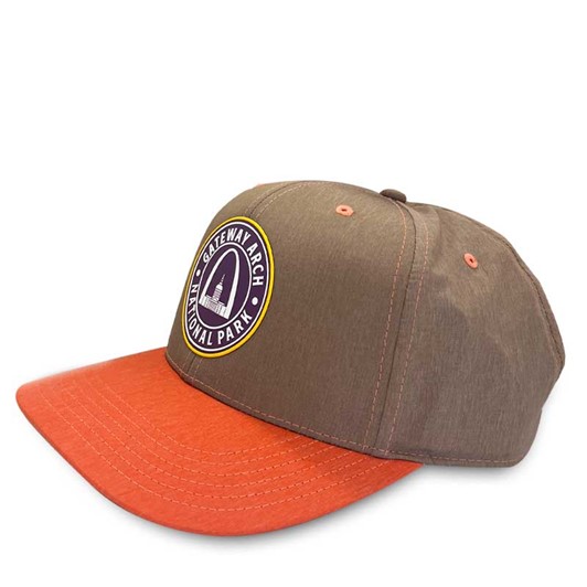 Gateway Arch Khaki Collage Hat