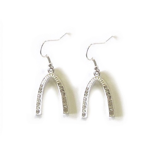 Gateway Arch Rhinestone Earrings
