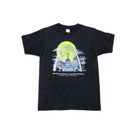 Youth T-Shirt: Arch and Moon- Black