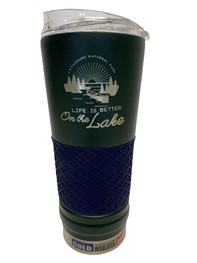 Mug: Voyageurs National Park Footed- Black