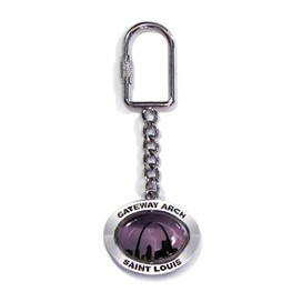Keychain: Gateway Arch Photo Spinner