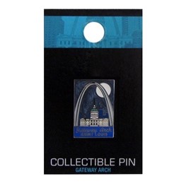 Pin: Arch Night with Moon